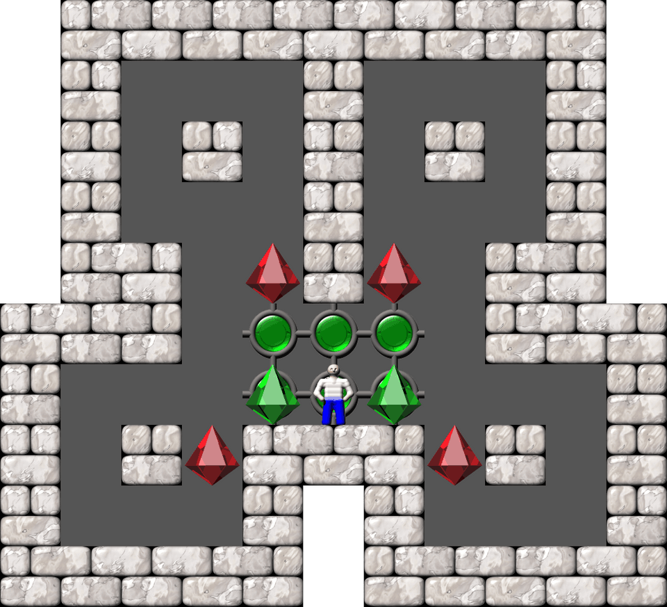 Sokoban Monry Collection level 197